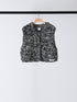 【 予約:10月中旬 】MIX HAND KNIT VEST /Y254-91117